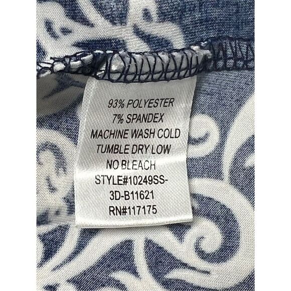 Haani Dress Women’s Blue White Size S - Picture 12 of 12